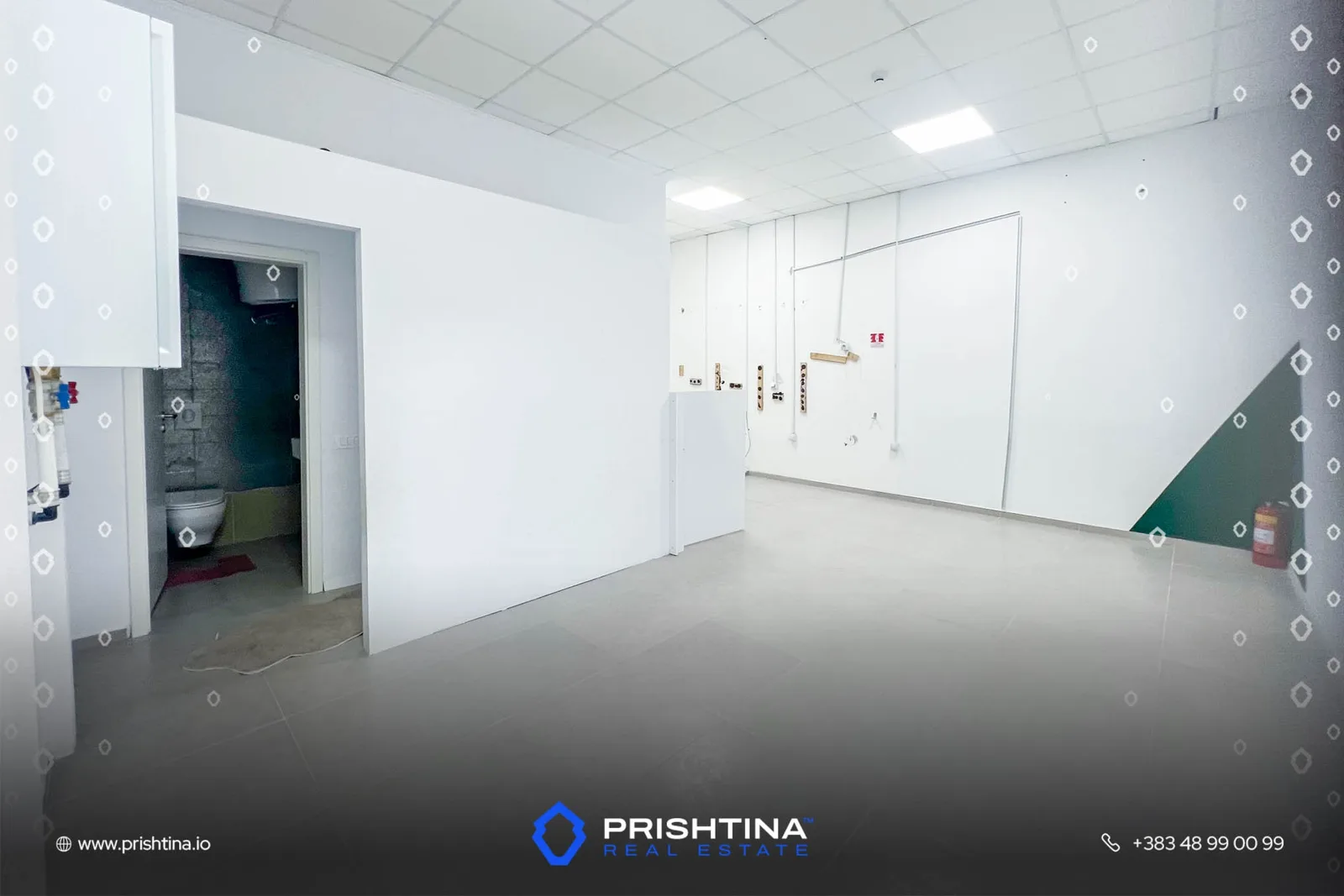 Lokal me qira 147m² në Veternik