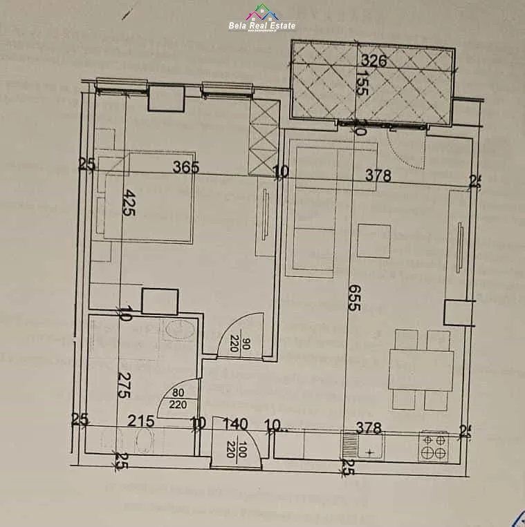Apartament Ne Shitje 1+1 tek Rruga Dritan Hoxha (ID B110420) Tirane