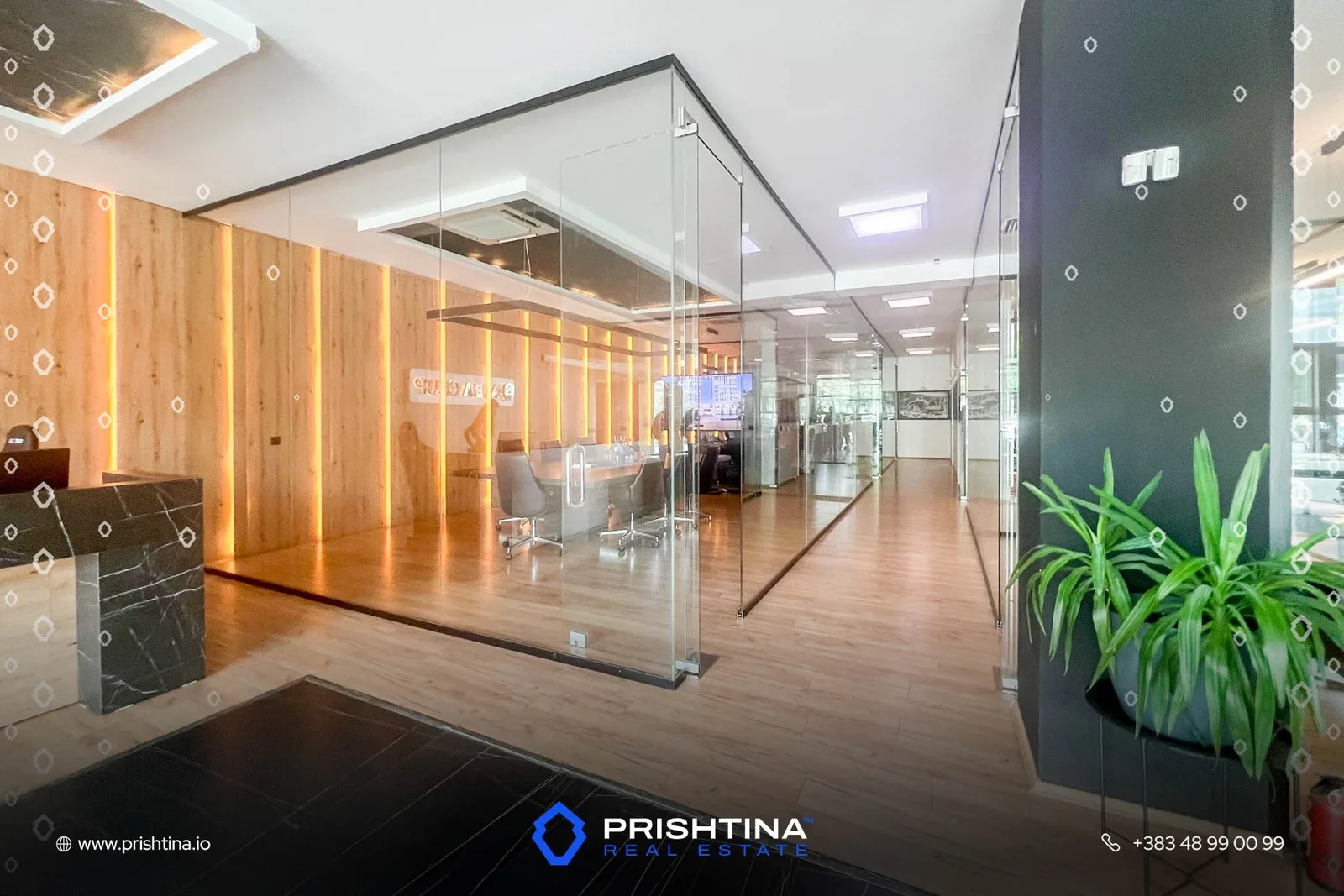 Zyrë me qira 600m² në Pejton