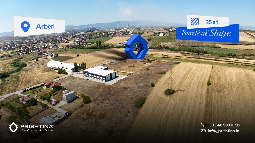 Parcelë në #shitje – 35 ari në Arberi/Dragodan