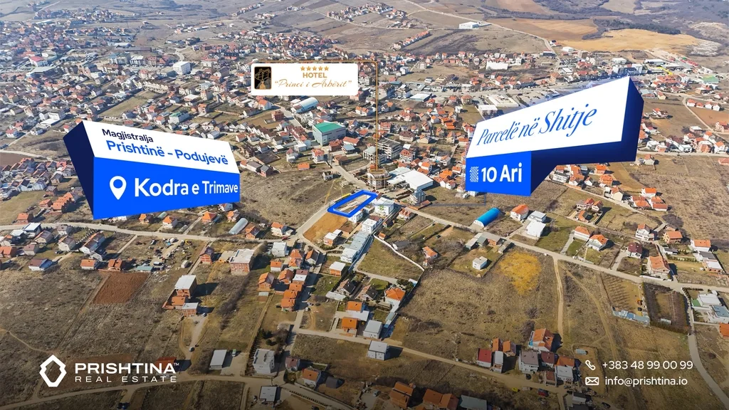 Parcelë në #shitje 10 ari në Kodrën e Trimave