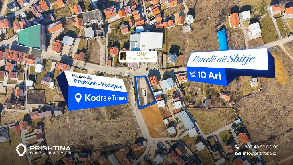 Parcelë në #shitje 10 ari në Kodrën e Trimave
