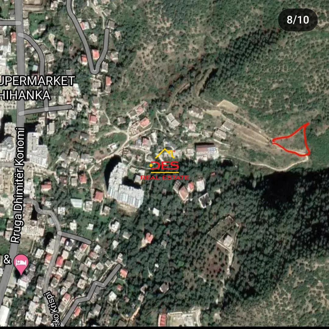 Shitet tokë arë mbi lungomare,vlorë.