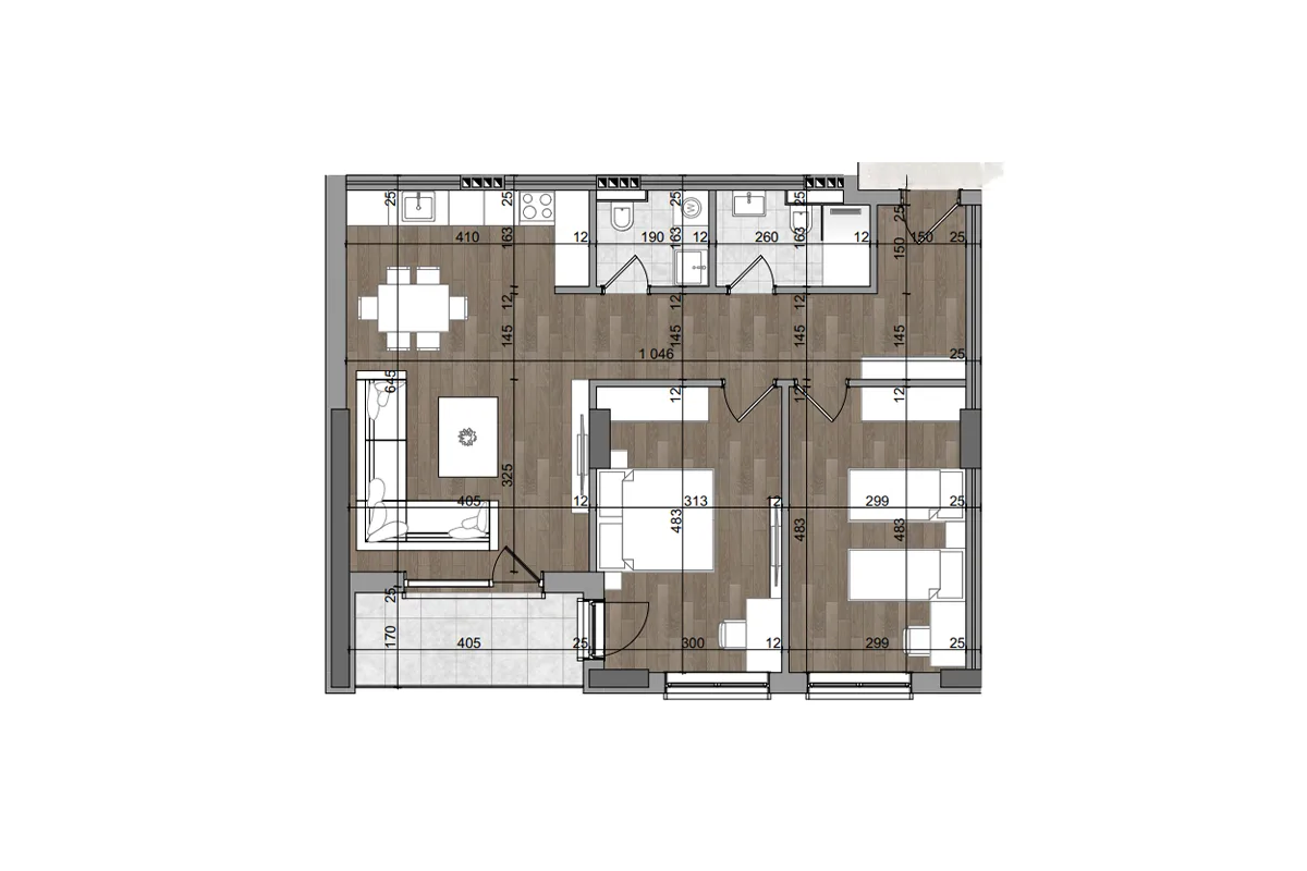Banesë 92.13m² në #SHITJE te Prishtina e Re