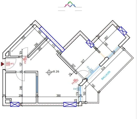 Apartament Me Qera 2+1 Ne Qerret (ID BDR32) Kavaje