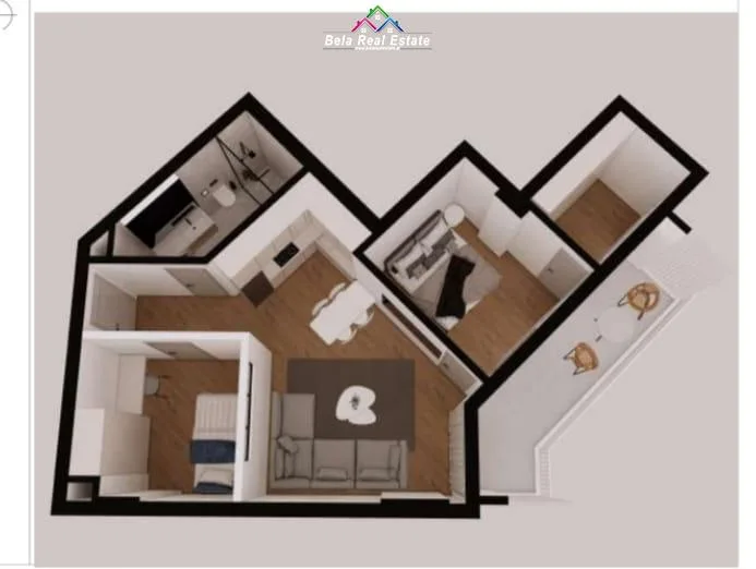 Apartament Me Qera 2+1 Ne Qerret (ID BDR32) Kavaje