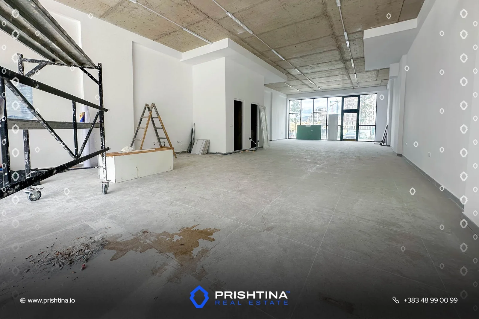Lokal me qira 141m² në Lagjen e Spitalit