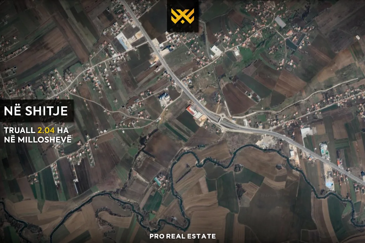 Truall 2.04 Ha për #SHITJE në Milloshevë.