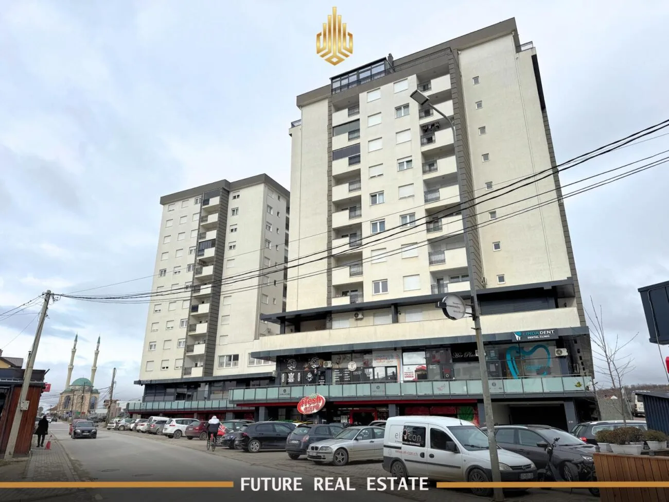 Banesë në #SHITJE – 1 dhomë gjumi – Prishtinë – Matiqan – Objekti Arkos – mbi Viva Fresh