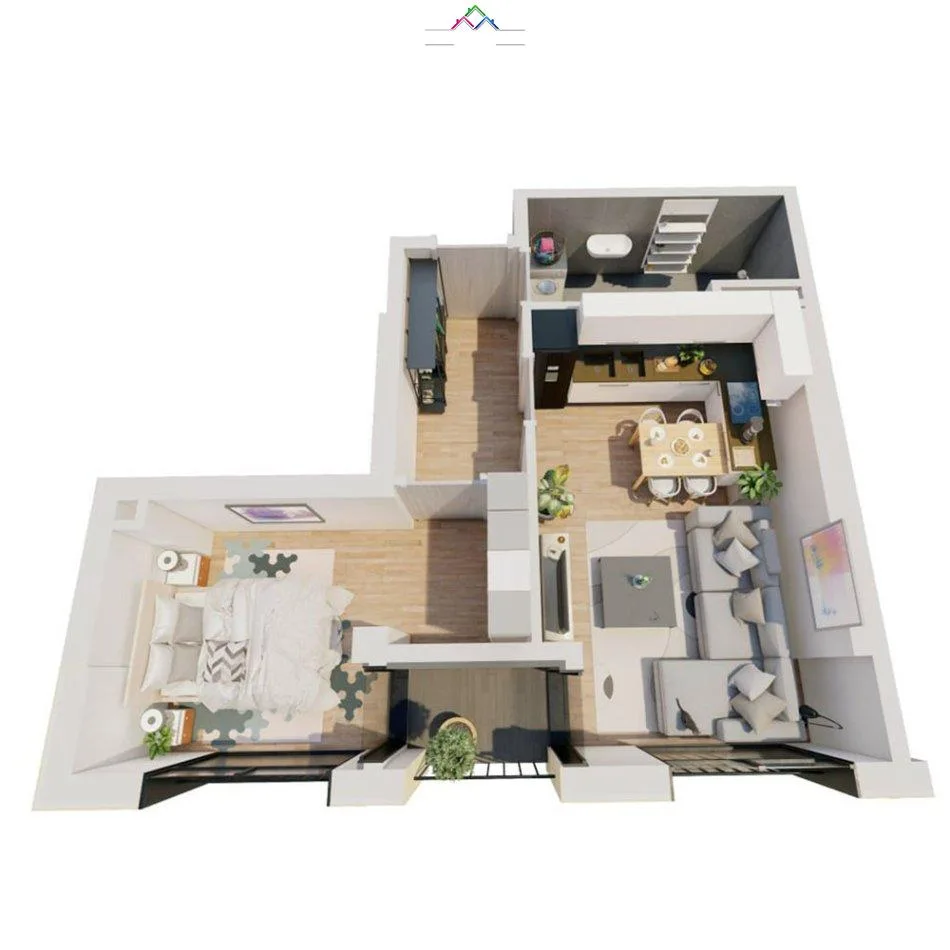 Apartament Ne Shitje 1+1 tek Bulevardi I Ri (ID B110327) Tirane