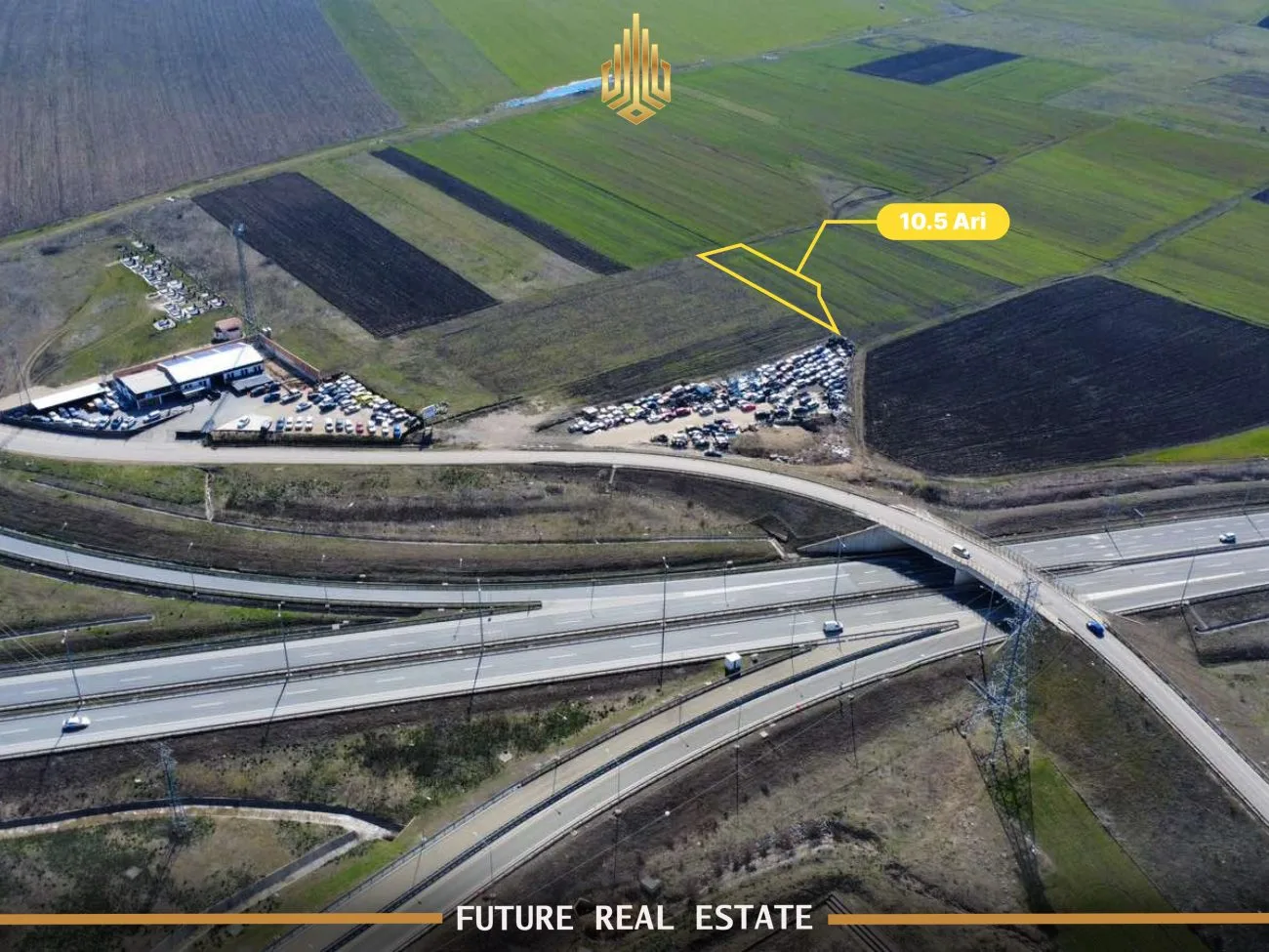 Truall në SHITJE – 10.5 ari – Uglar, afër autostradës dhe VOL-KS Service