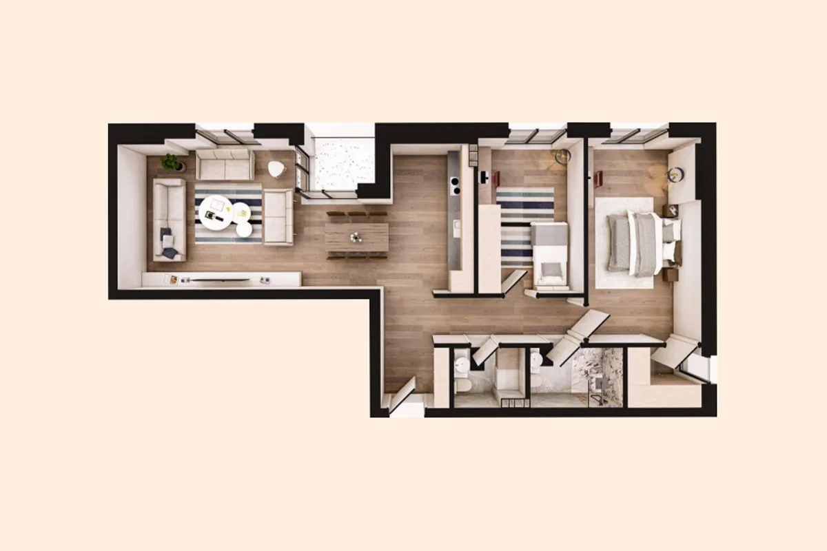 Banesë 99.5m² për #SHITJE në Lagjen e Muhaxherëve.