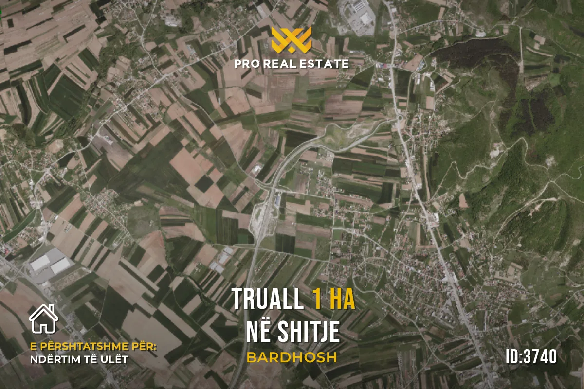 Truall 1 Ha në #SHITJE në Bardhosh