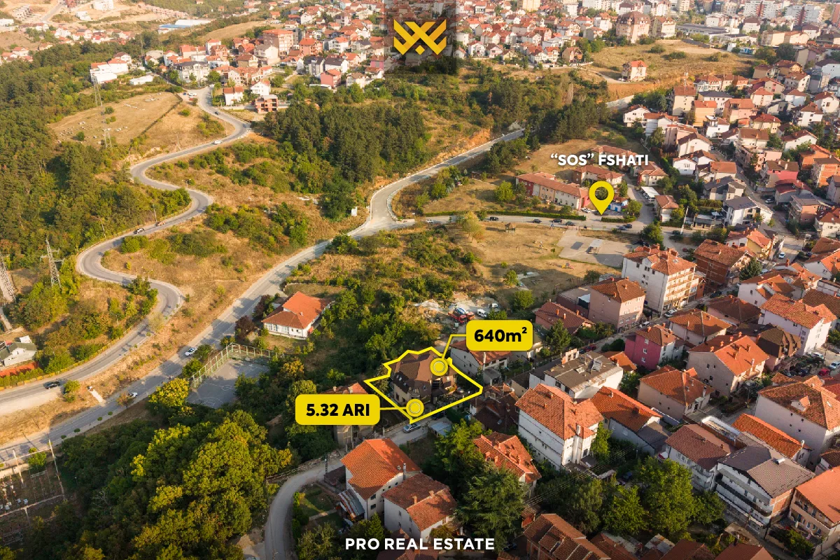 Shtëpi 640m² për #SHITJE në Velani