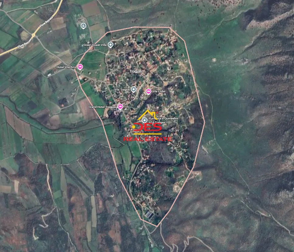 Shitet tokë – ullishte në tragjas, vlorë.