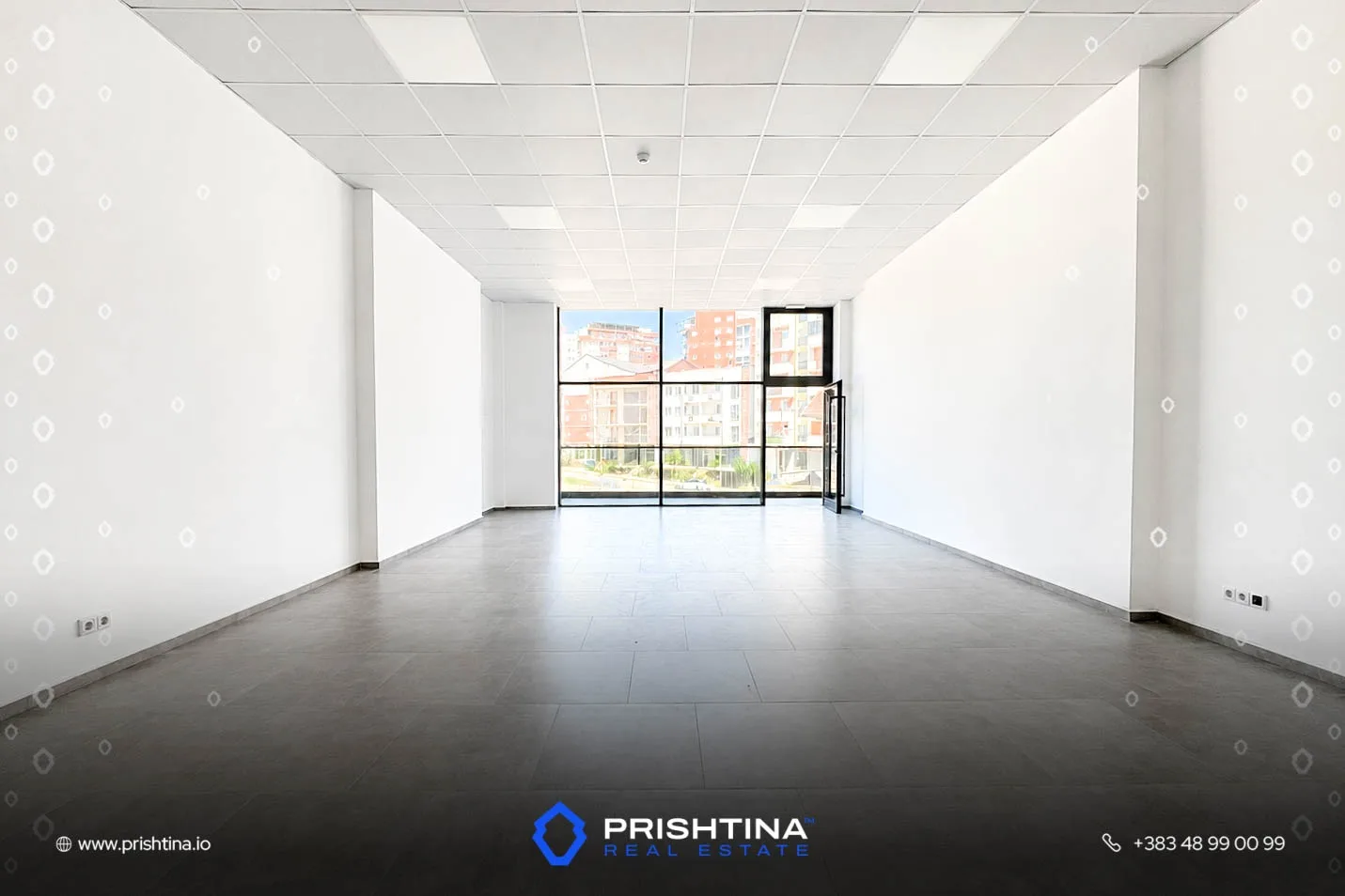 Lokal me qira 68m² në Lagjen e Spitalit