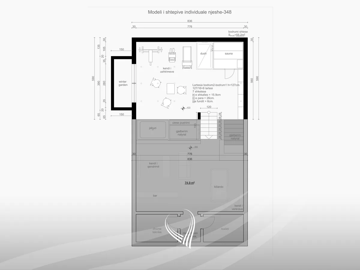 Shtëpi 404m2 në shitje në lagjen Marigona Hill