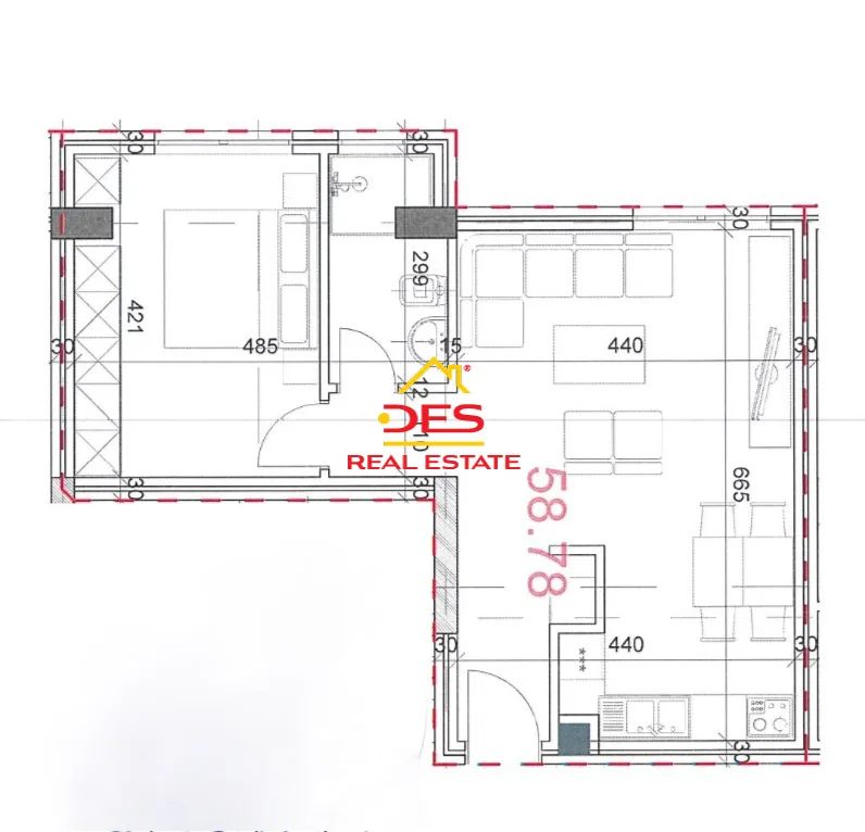 𝐎𝐊𝐀𝐙𝐈𝐎𝐍‼️ Shitet Apartament 1+1,Kodra e Diellit, Tiranë.