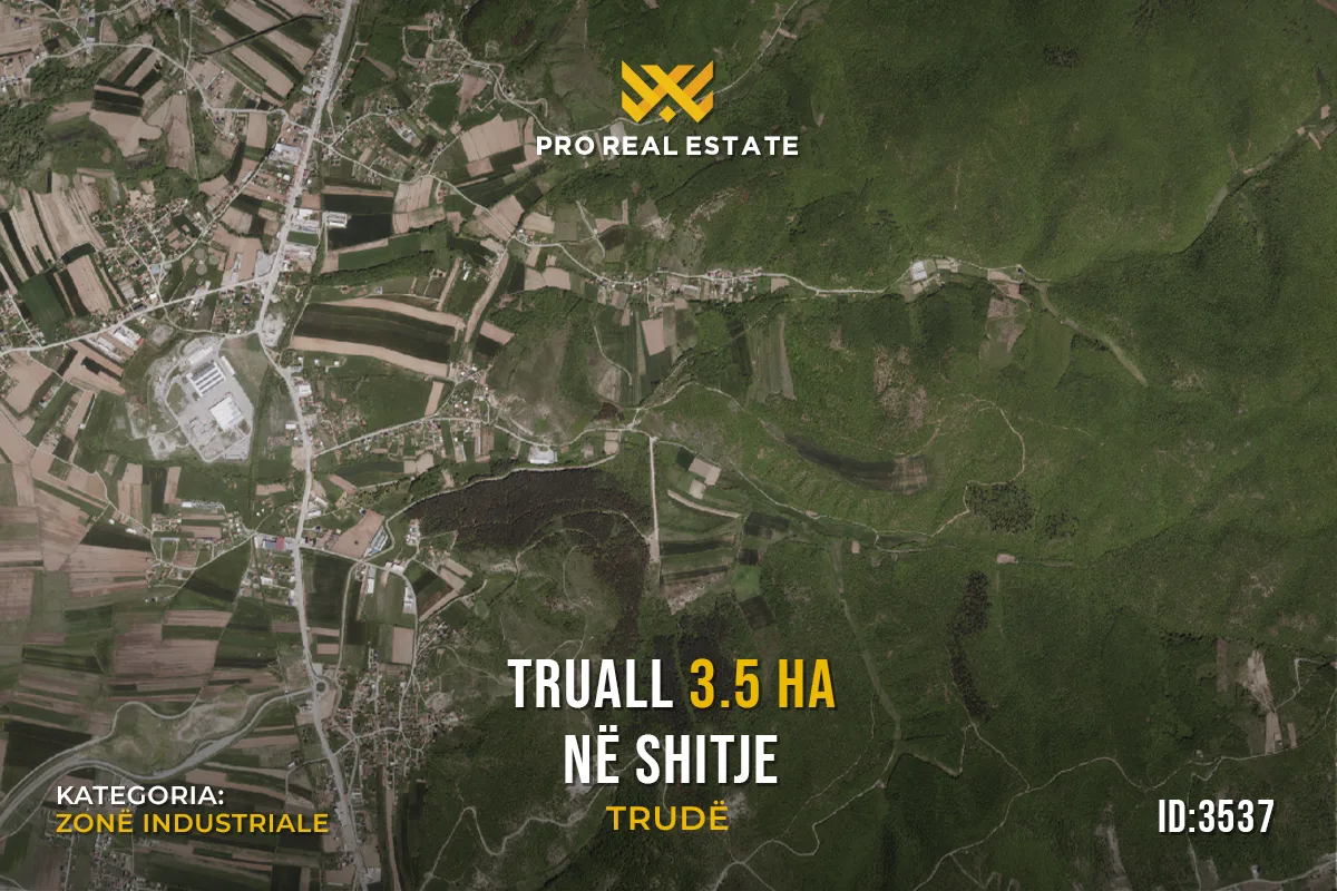 Truall 3.5 Ha në #SHITJE në Trudë
