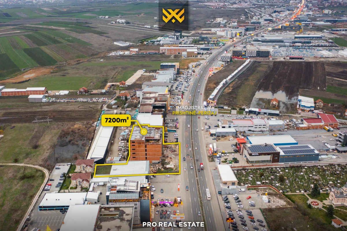 Objekt 7200m² me #QIRA në Çagllavicë