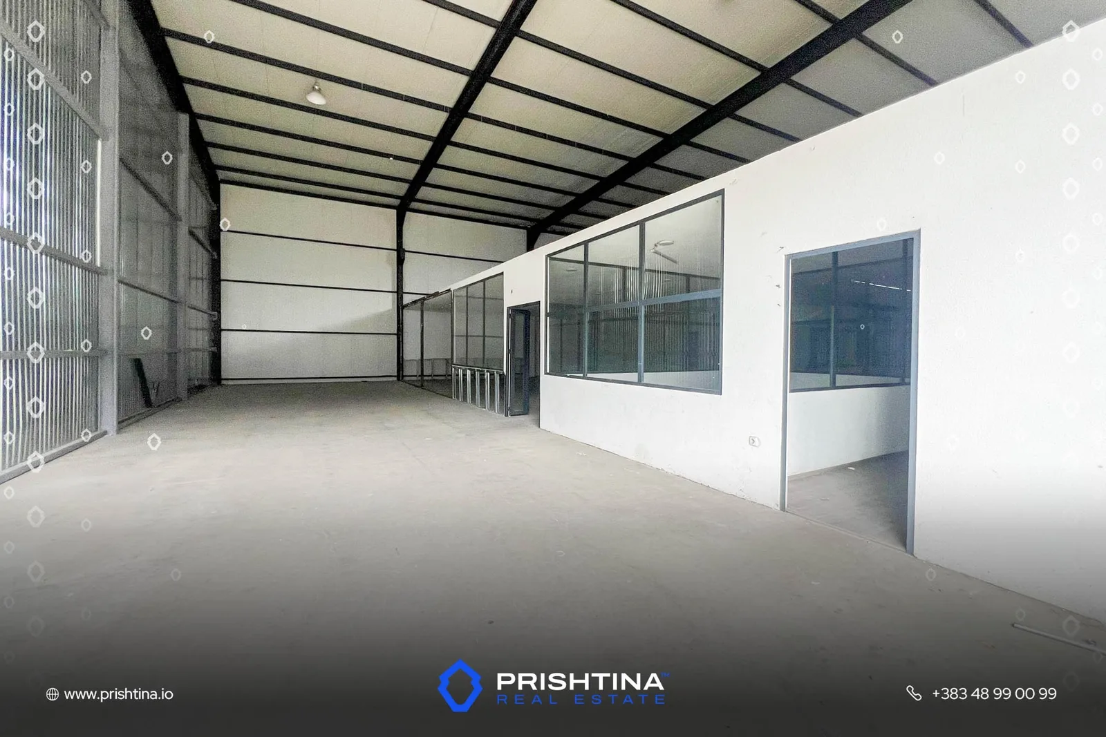 Depo me qira 1000m² në Fushë Kosovë