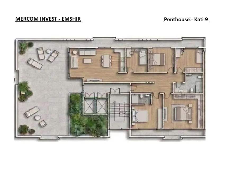 Banesë (Penthouse) në shitje - Kalabri (Emshir)